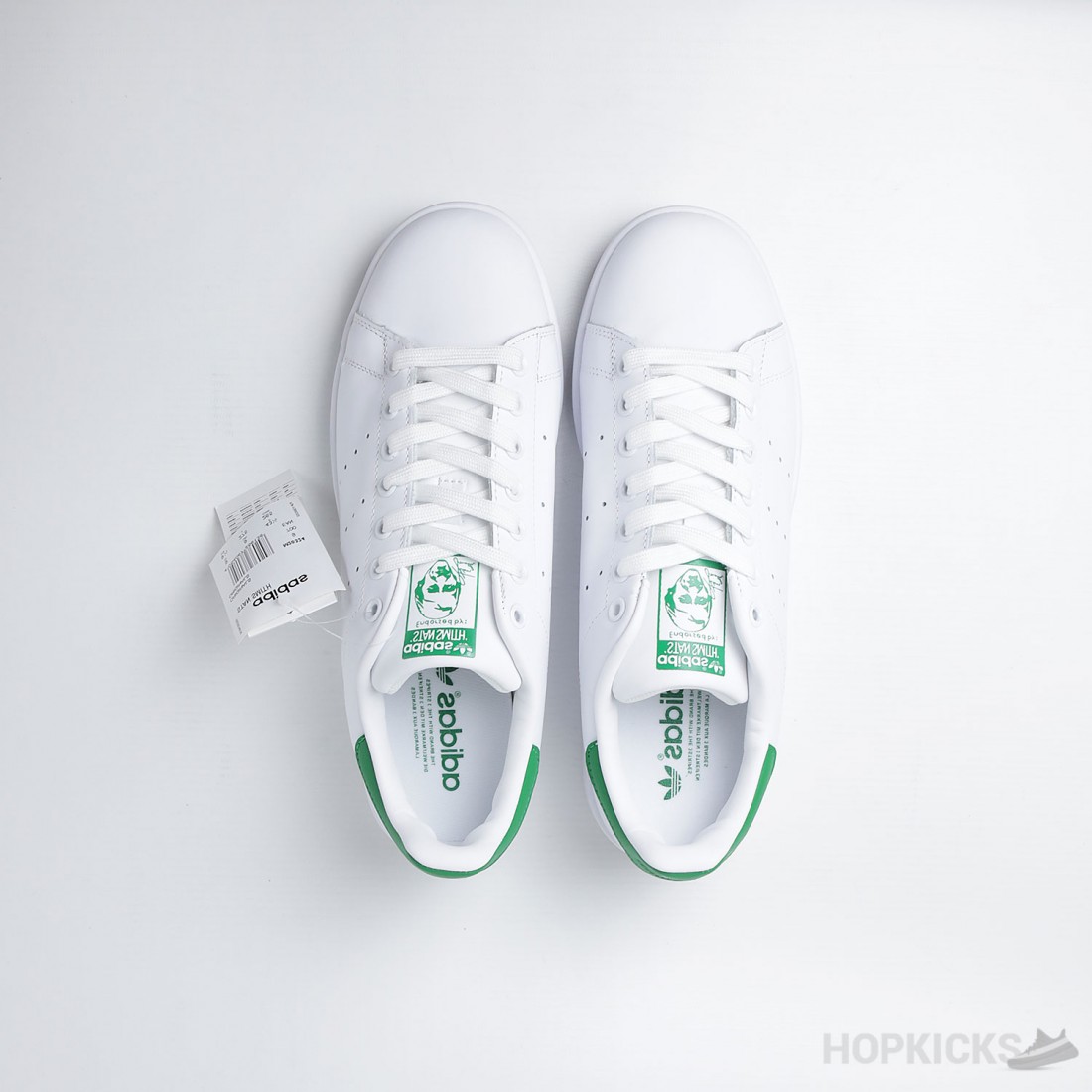 stan smith white green